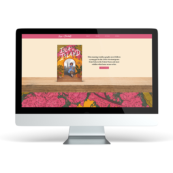 Isla to island Landing Page